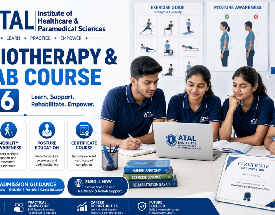 Physiotherapy and Rehab Course Fees 2026 Basic Advanced Master duration admission details at ATAL Institute