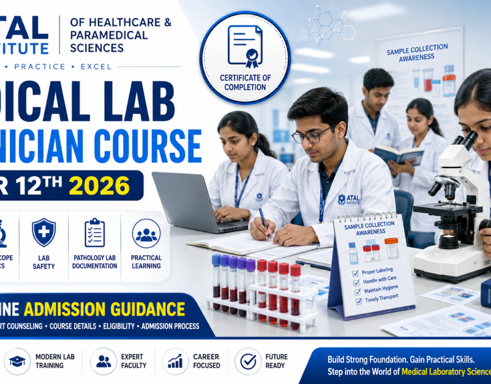 Medical Lab Technician Course After 12th 2026 fees eligibility subjects and admission at ATAL Institute