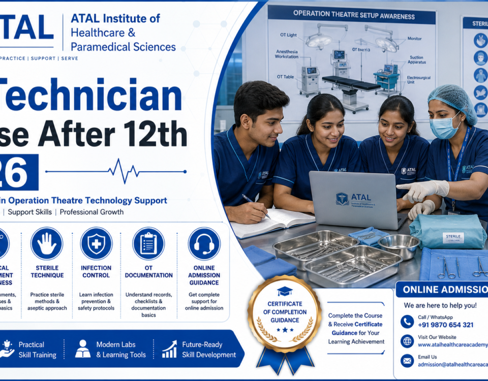 OT Technician Course After 12th 2026 fees eligibility subjects and admission at ATAL Institute