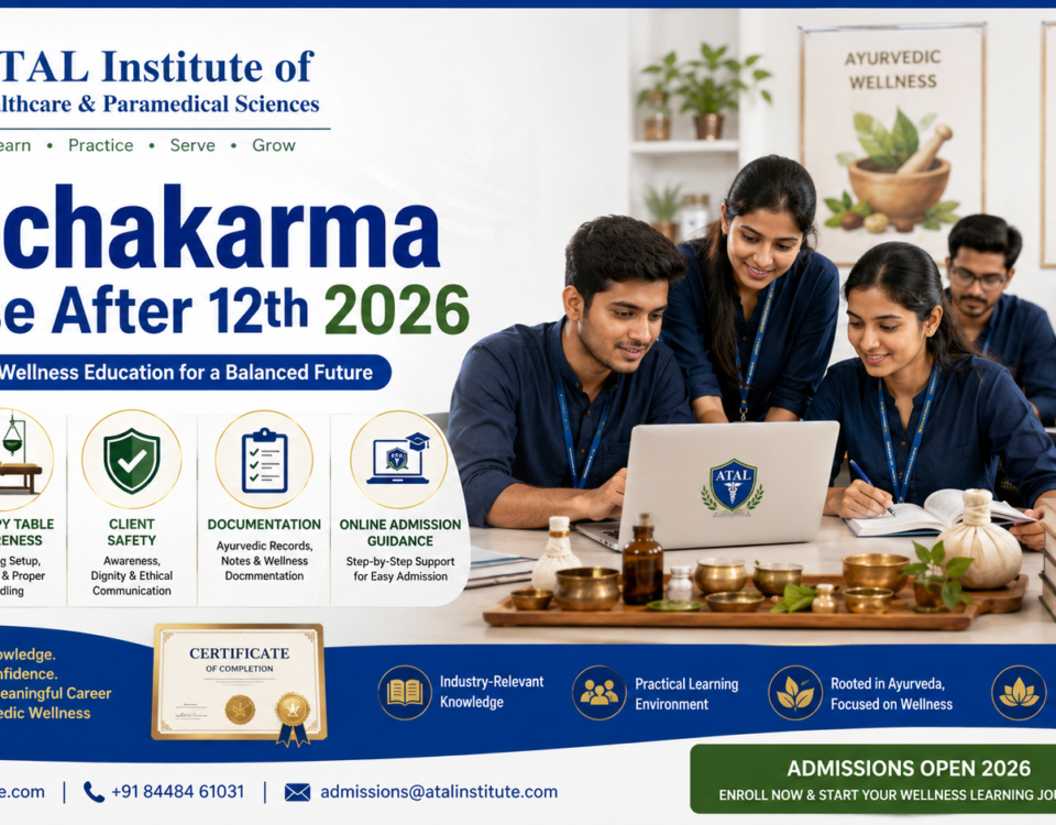 Panchakarma Course After 12th 2026 fees eligibility subjects and admission at ATAL Institute