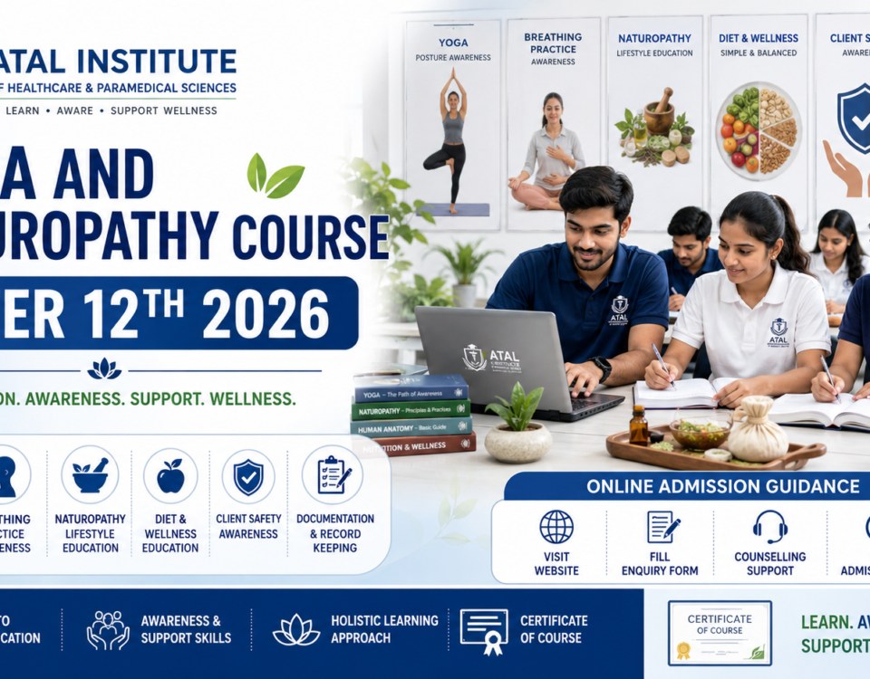 Yoga and Naturopathy Course After 12th 2026 fees eligibility subjects and admission at ATAL Institute