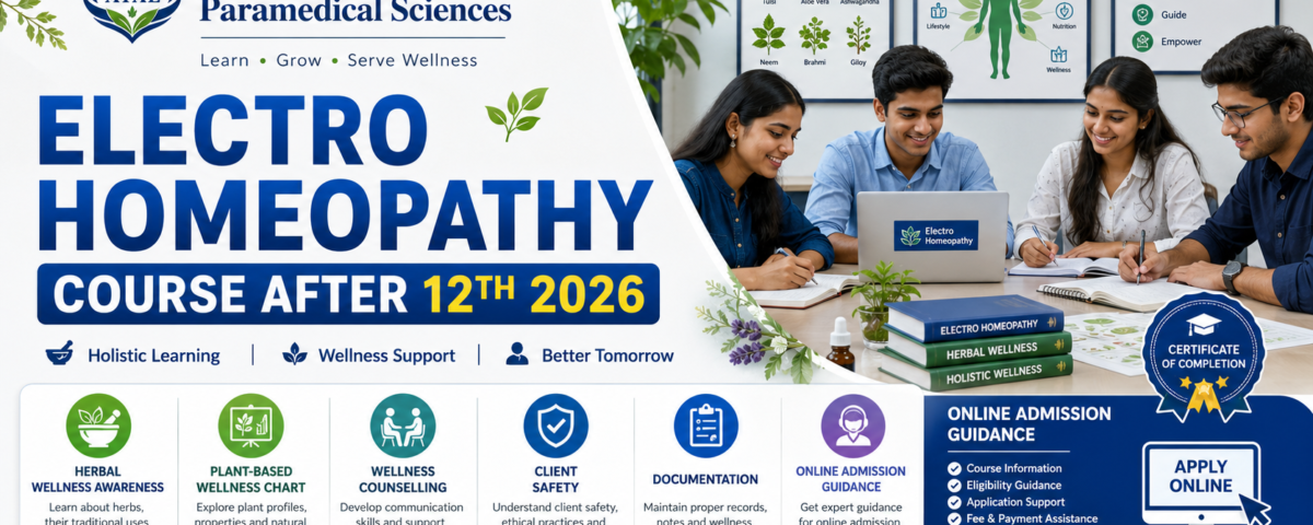 Electro Homeopathy Course After 12th 2026 fees eligibility subjects and admission at ATAL Institute
