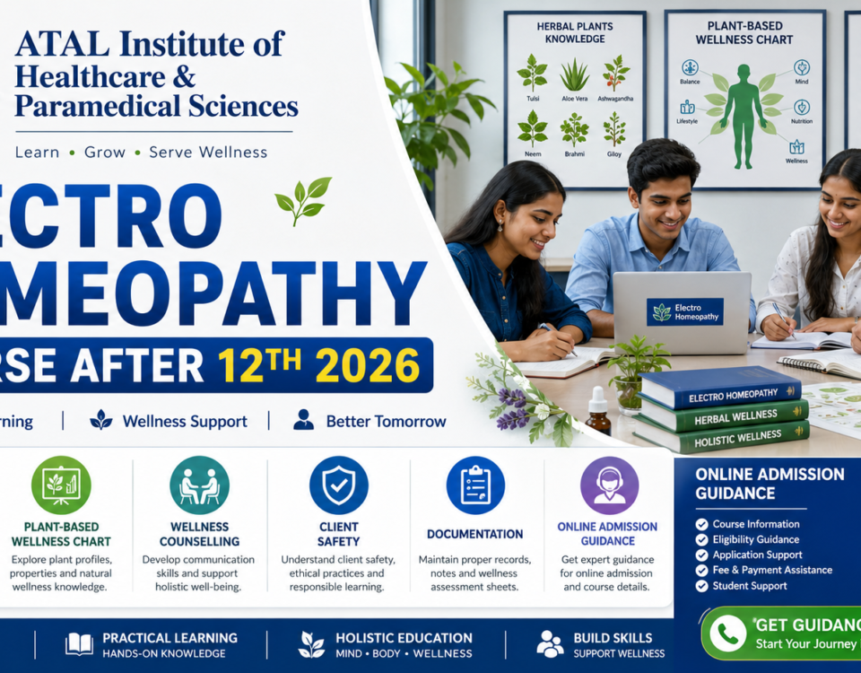 Electro Homeopathy Course After 12th 2026 fees eligibility subjects and admission at ATAL Institute
