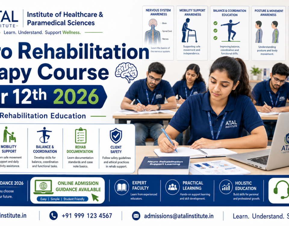 Neuro Rehabilitation Therapy Course After 12th 2026 fees eligibility subjects and admission at ATAL Institute
