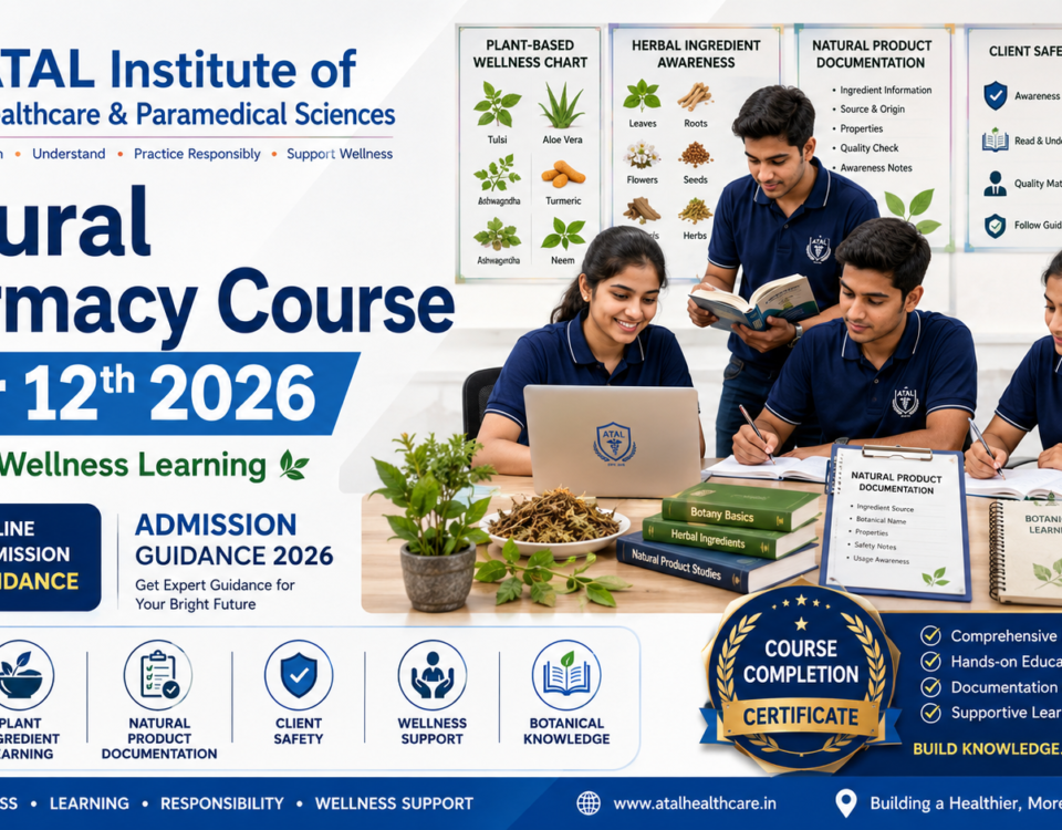 Natural Pharmacy Course After 12th 2026 fees eligibility subjects and admission at ATAL Institute