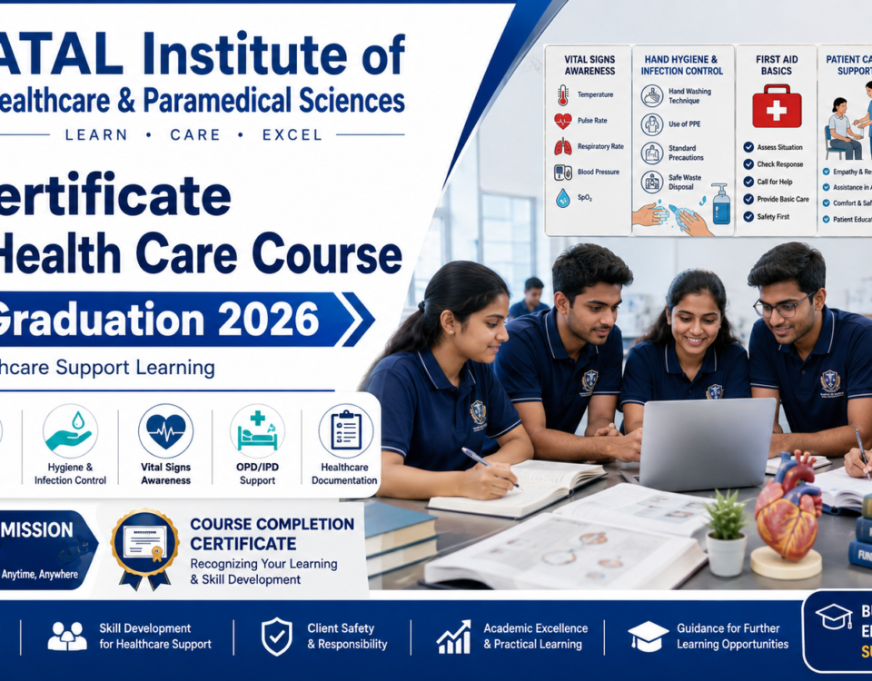 PG Certificate Basic Health Care Course After Graduation 2026 fees eligibility subjects and admission at ATAL Institute
