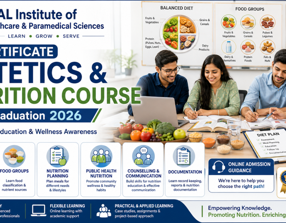 PG Certificate Dietetics and Nutrition Course After Graduation 2026 fees eligibility subjects and admission at ATAL Institute