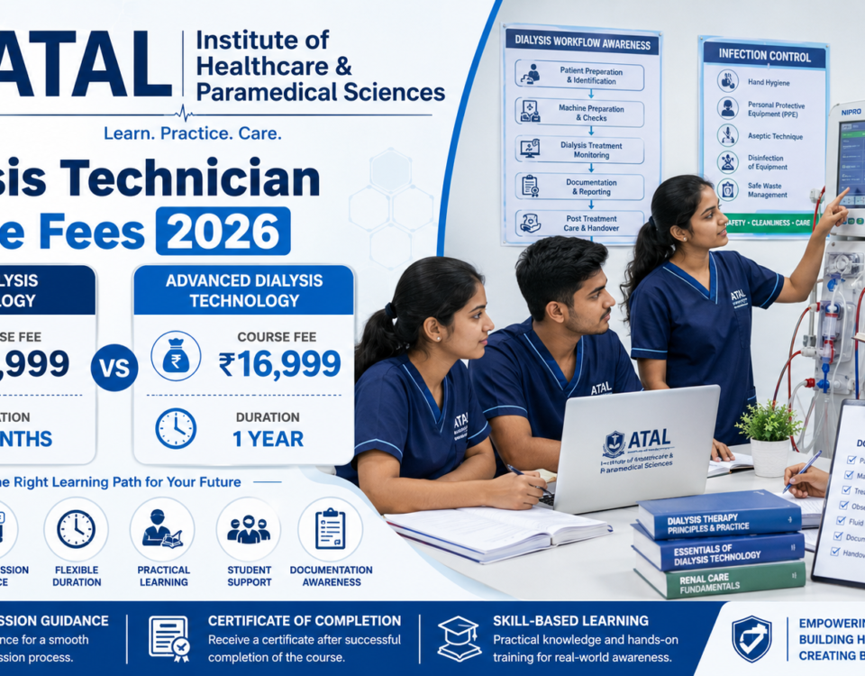Dialysis Technician Course Fees 2026 Basic vs Advanced duration eligibility and admission at ATAL Institute