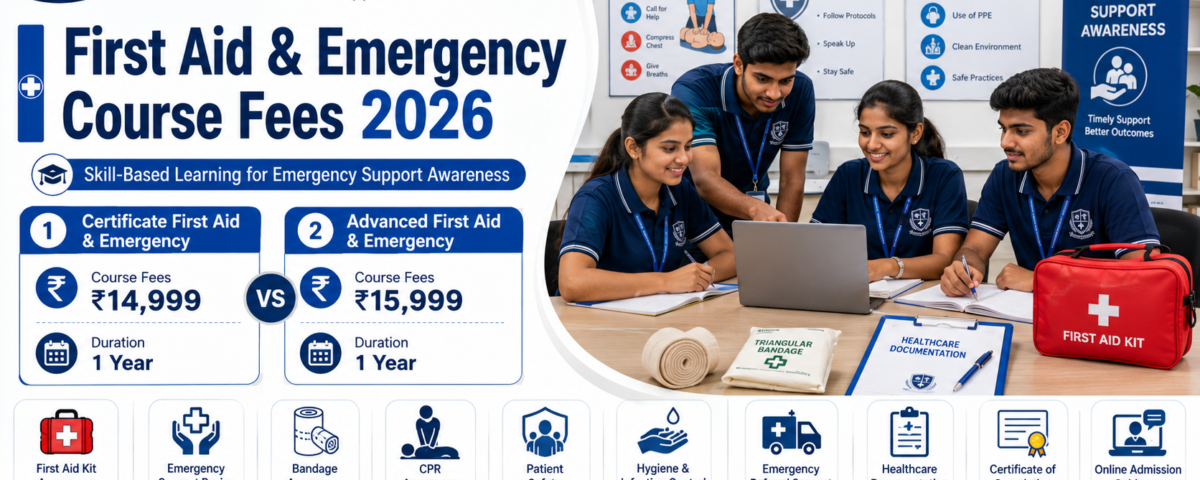 First Aid and Emergency Course Fees 2026 Certificate vs Advanced duration eligibility and admission at ATAL Institute