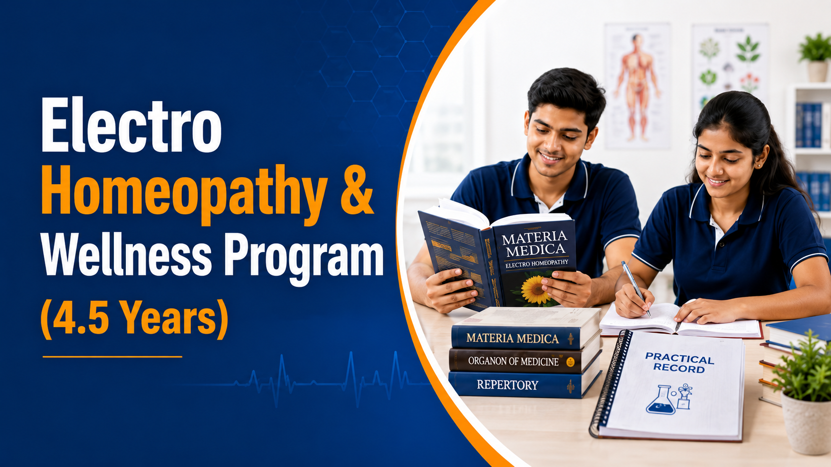 Electro Homeopathy & Wellness Program – 4.5 Years