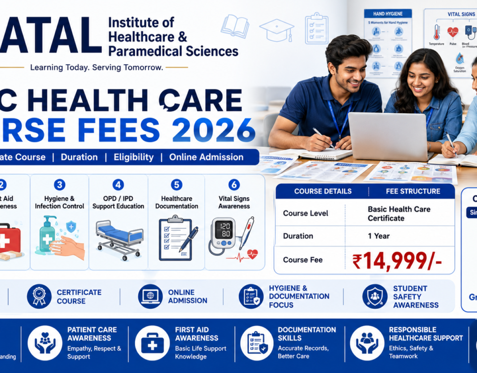 Basic Health Care Course Fees 2026 1 Year ATAL Institute