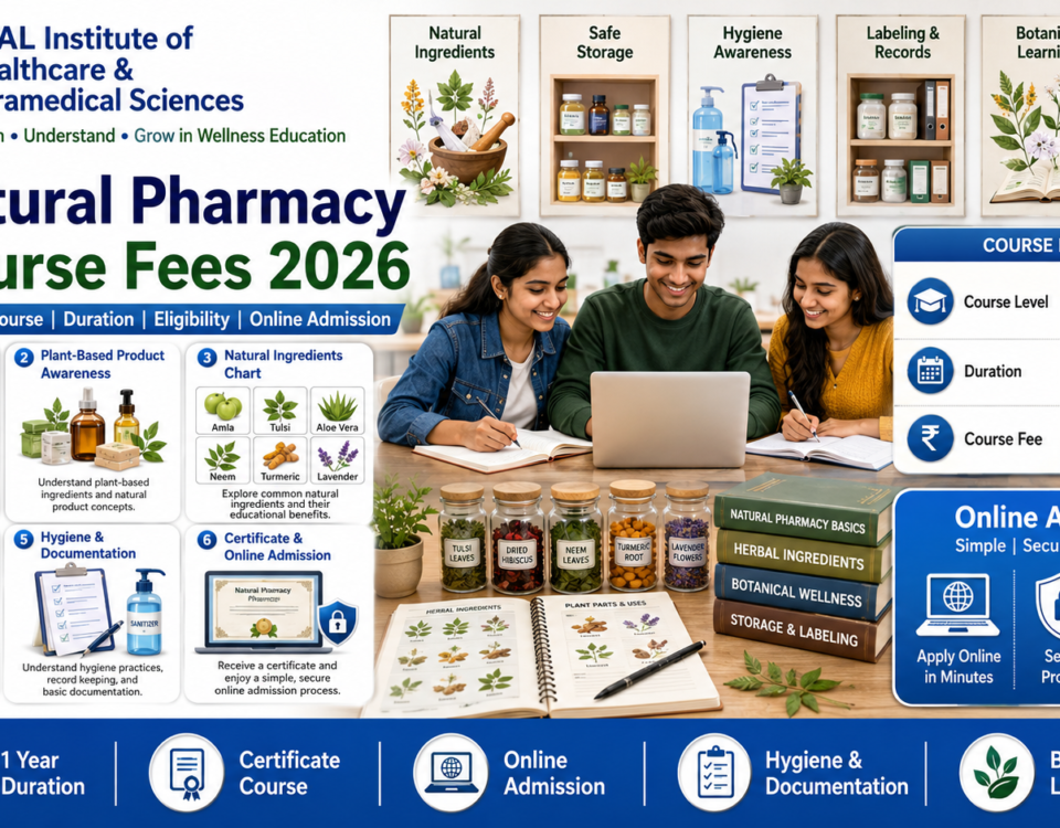 Natural Pharmacy Course Fees 2026 1 Year Certificate duration eligibility subjects and admission at ATAL Institute