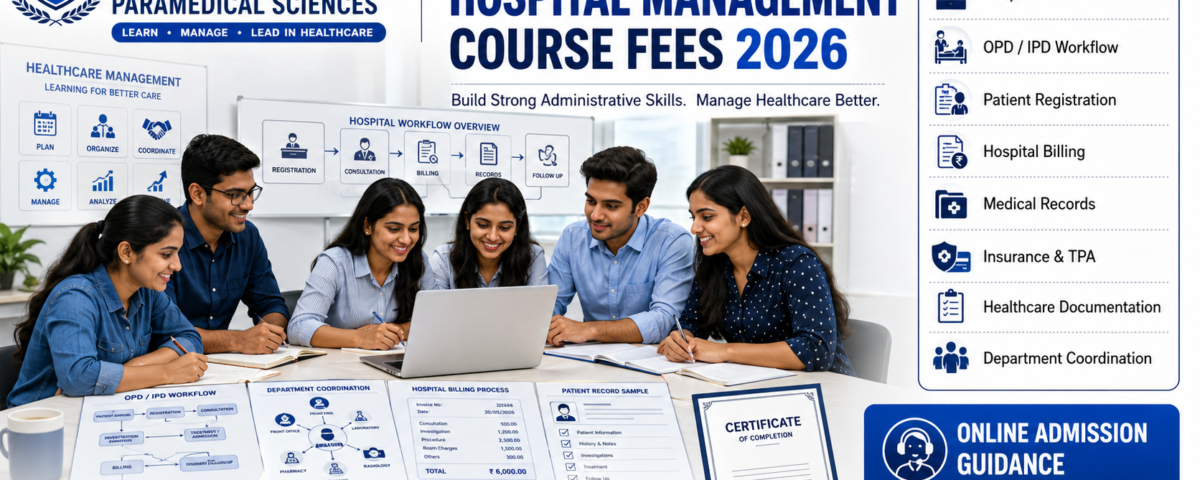 PG Certificate Hospital Management Course Fees 2026 1 Year Graduation Eligibility Subjects and Admission at ATAL Institute