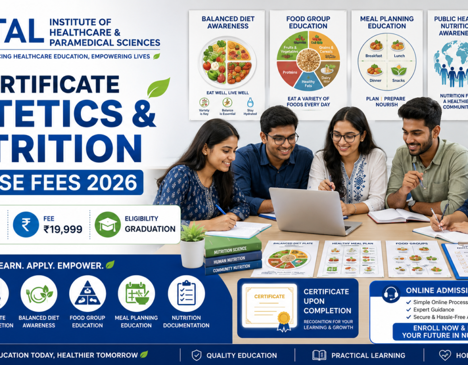 PG Certificate Dietetics and Nutrition Course Fees 2026 1 Year Graduation Eligibility Subjects and Admission at ATAL Institute
