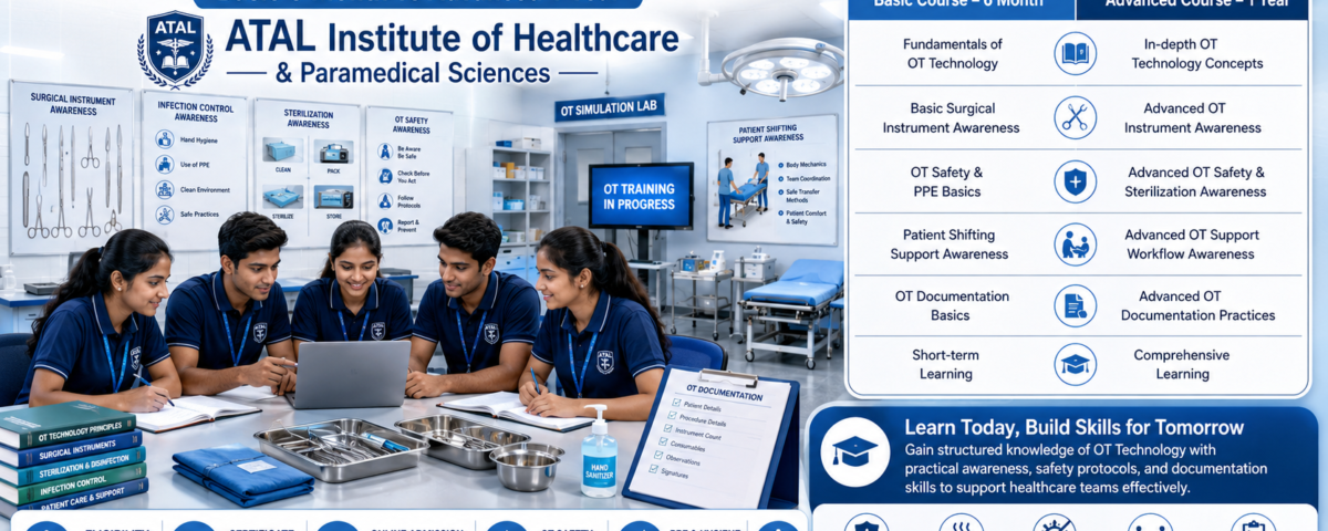OT Technology Course Duration 2026 Basic vs Advanced eligibility subjects and admission at ATAL Institute