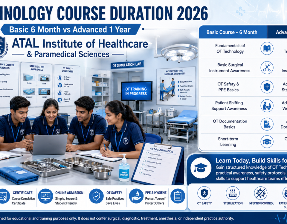 OT Technology Course Duration 2026 Basic vs Advanced eligibility subjects and admission at ATAL Institute