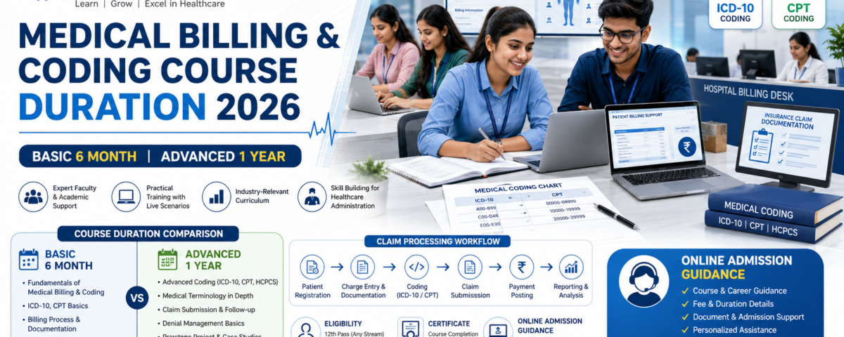 Medical Billing and Coding Course Duration 2026 Basic vs Advanced eligibility subjects and admission at ATAL Institute