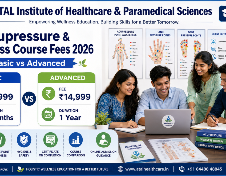 Acupressure and Wellness Course Fees 2026 Basic vs Advanced duration eligibility and admission at ATAL Institute