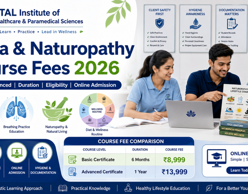 Yoga and Naturopathy Course Fees 2026 Basic vs Advanced duration eligibility and admission at ATAL Institute